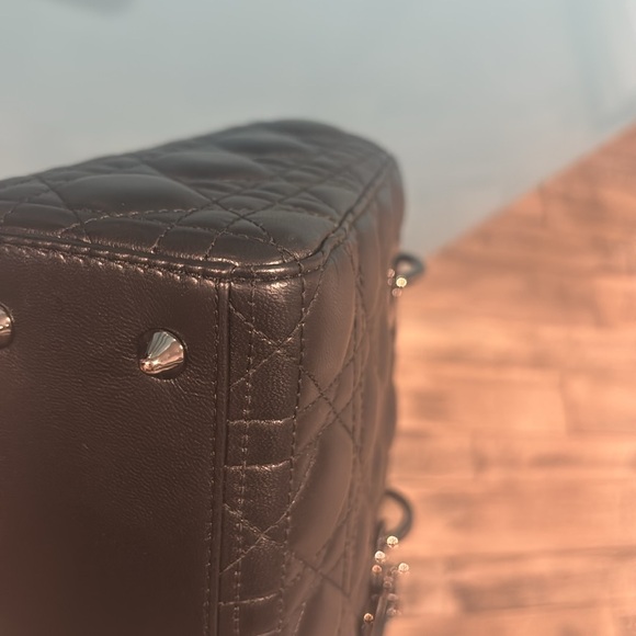 Christian Dior Lady Dior ABC black gunmetal hardware - Picture 13 of 15